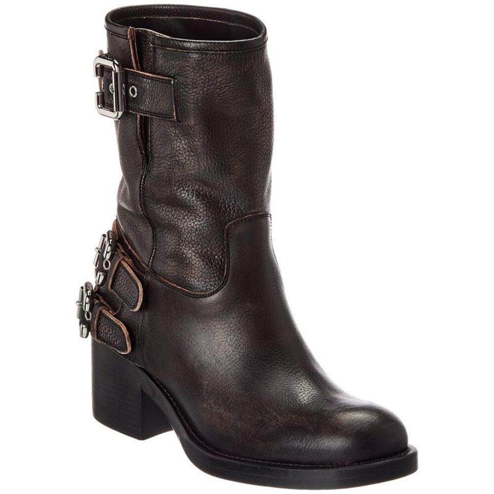 Chloe Dakota Leather Bootie, Black